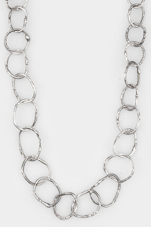 Silver link Necklace