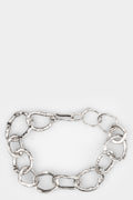 Chunky silver bracelet