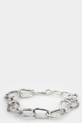 Chunky silver bracelet