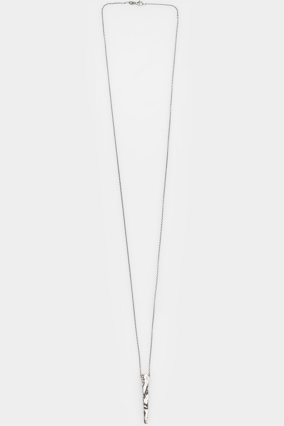 Furor silver pendant necklace