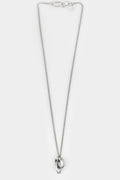 Pendant in pendant silver chain necklace