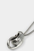 Pendant in pendant silver chain necklace