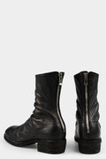 Back zip leather boots | 788ZX