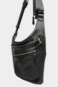 Meng horse leather harness vest bag