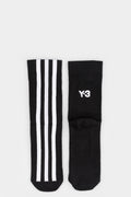 Y-3 Striped Socks, Black