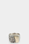 Enri Mars | Silver & gold square rings