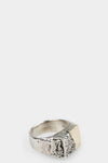 Enri Mars | Silver & gold square rings