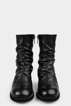 Guidi Side zip mid-top leather boots 798LZX