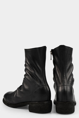 Guidi Side zip mid-top leather boots 798LZX