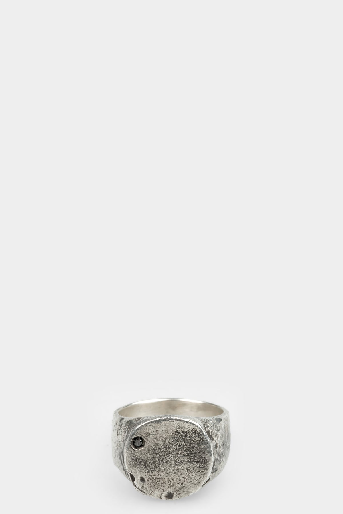 Enri Mars | Chess black diamond ring