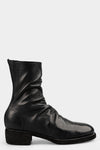 Guidi Side zip mid-top leather boots 798LZX