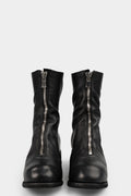 Front zip high top boots | PL2