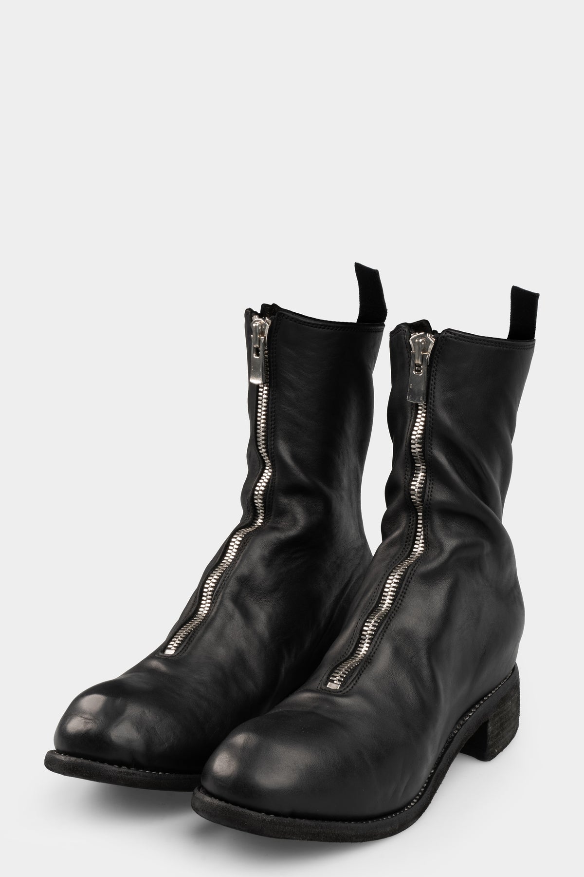 Guidi Front zip high top boots PL2