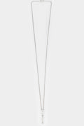 Enri Mars | Silver bar pendant necklace