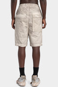 Pusher shorts, Vegetal stone