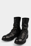 Guidi 788VX - Back zip high top boots, Black / Horse Full Grain