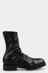 Guidi 788VX - Back zip high top boots, Black / Horse Full Grain