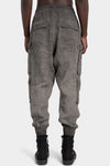 Thom Krom | SS26 - Linen cargo pants, Vegetal Black MP46