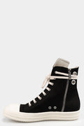 Ramones eyelet sneakers, DO Black/Milk