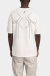 Back print t-shirt, White