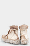 Culture Of Brave | High top drip sole laced sneakers, Chalk
