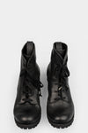 SAMOKE | AW24 - Laced calf leather ankle boots