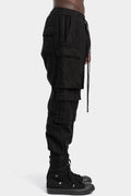 Linen cargo pants