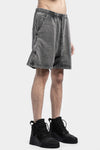 11 By BBS | P27 Cotton sweat shorts, Acid grey