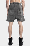 11 By BBS | P27 Cotton sweat shorts, Acid grey