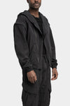 La Haine Inside Us | SS25 - Detachable sleeves hooded bomber jacket