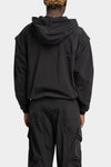 La Haine Inside Us | SS25 - Detachable sleeves hooded bomber jacket