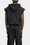 La Haine Inside Us | SS25 - Detachable sleeves hooded bomber jacket
