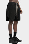 Rick Owens DRKSHDW | SS25 Hollywood - Back zip long boxer shorts, Cotton canvas