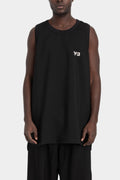 Y-3 Buttoned back basketball tank