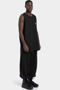 Y-3 Buttoned back basketball tank
