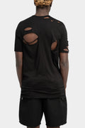Rick Owens DRKSHDW | SS25 Hollywood - Shredded level T-Shirt