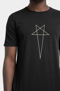 Rick Owens DRKSHDW | SS25 Hollywood - Level T-Shirt, Pentagram print
