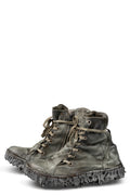 Culture of Brave | High top fold melt sole laced sneakers MELM2