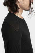 Marc Point | AW24 - Lightweight wool / silk crewneck ls T-Shirt