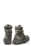 Culture of Brave | High top fold melt sole laced sneakers MELM2