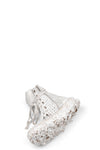 Culture of Brave Perforated High top melt sole laced sneakers MELM3