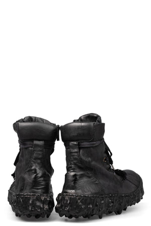 Culture Of Brave | High top melt sole laced wrap front sneakers MELM2W