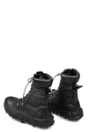 Culture of Brave | High top melt sole front zip sneakers, Coal MELH1W