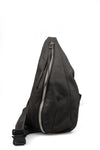 Werkschwarz | Leather cross body bag, WERK 50 F