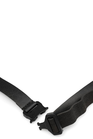 Werkschwarz | Leather cross body bag, WERK 50 F