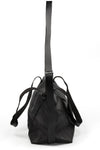 Werkschwarz | Small leather weekender bag, WERK 48F