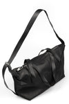 Werkschwarz | Small leather weekender bag, WERK 48F