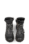 Culture of Brave Perforated High top melt sole laced sneakers MELM3