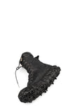 Culture of Brave | High top melt sole front zip sneakers, Coal MELH1W