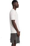 Thom Krom | SS26 - Silk blend v-neck t-shirt, White MTS945